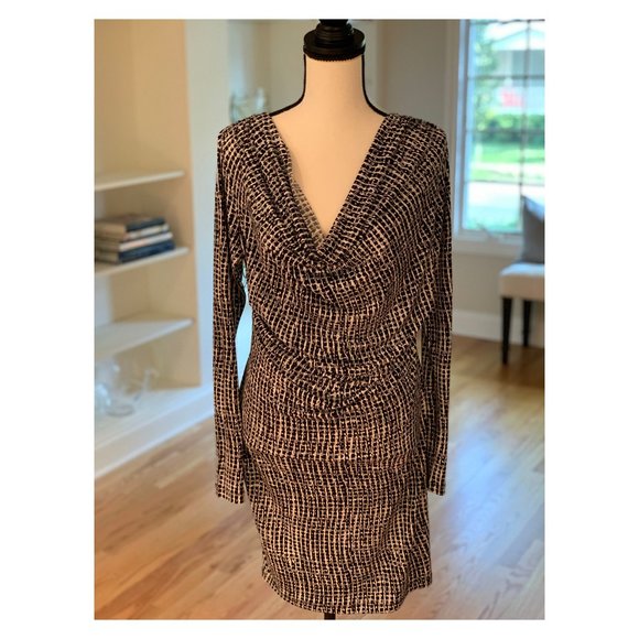 BCBGeneration Black & White Dress - Picture 2 of 5